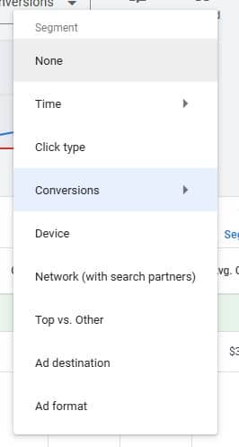 Google Ads Segments